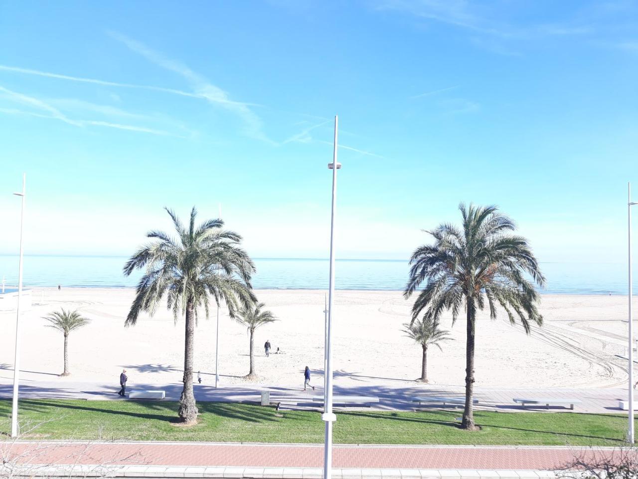 Infante Primera Linea Gandia Playa Solo Familias Playa de Gandia Ngoại thất bức ảnh