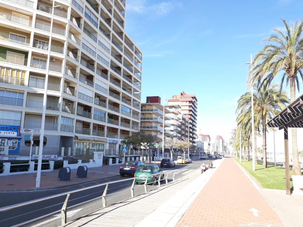 Infante Primera Linea Gandia Playa Apartment Playa de Gandia Ngoại thất bức ảnh