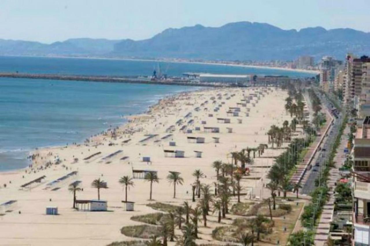 Infante Primera Linea Gandia Playa Solo Familias Playa de Gandia Ngoại thất bức ảnh